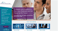 Desktop Screenshot of leadinghomecare.com